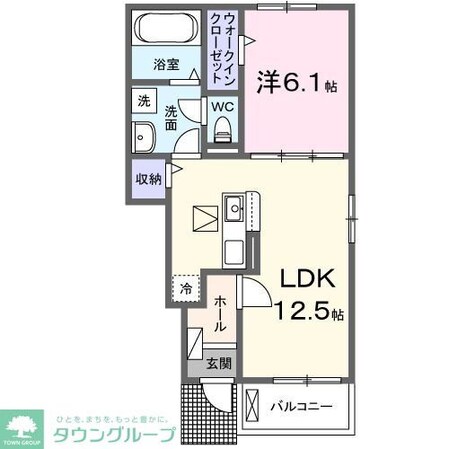 スカイデューの物件間取画像